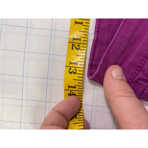 Zanadi Juniors Skinny Jeans Purple Low Rise 5 Pocket Size 7 X 29 - Picture 12 of 16